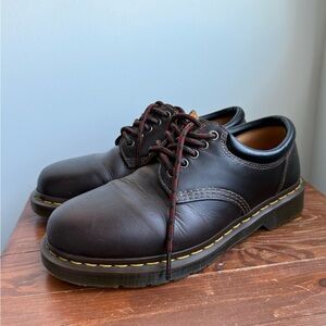 Dr. Martens 8053 Brown Nappa Leather Casual Lace Up Shoes EU41 W9 M8